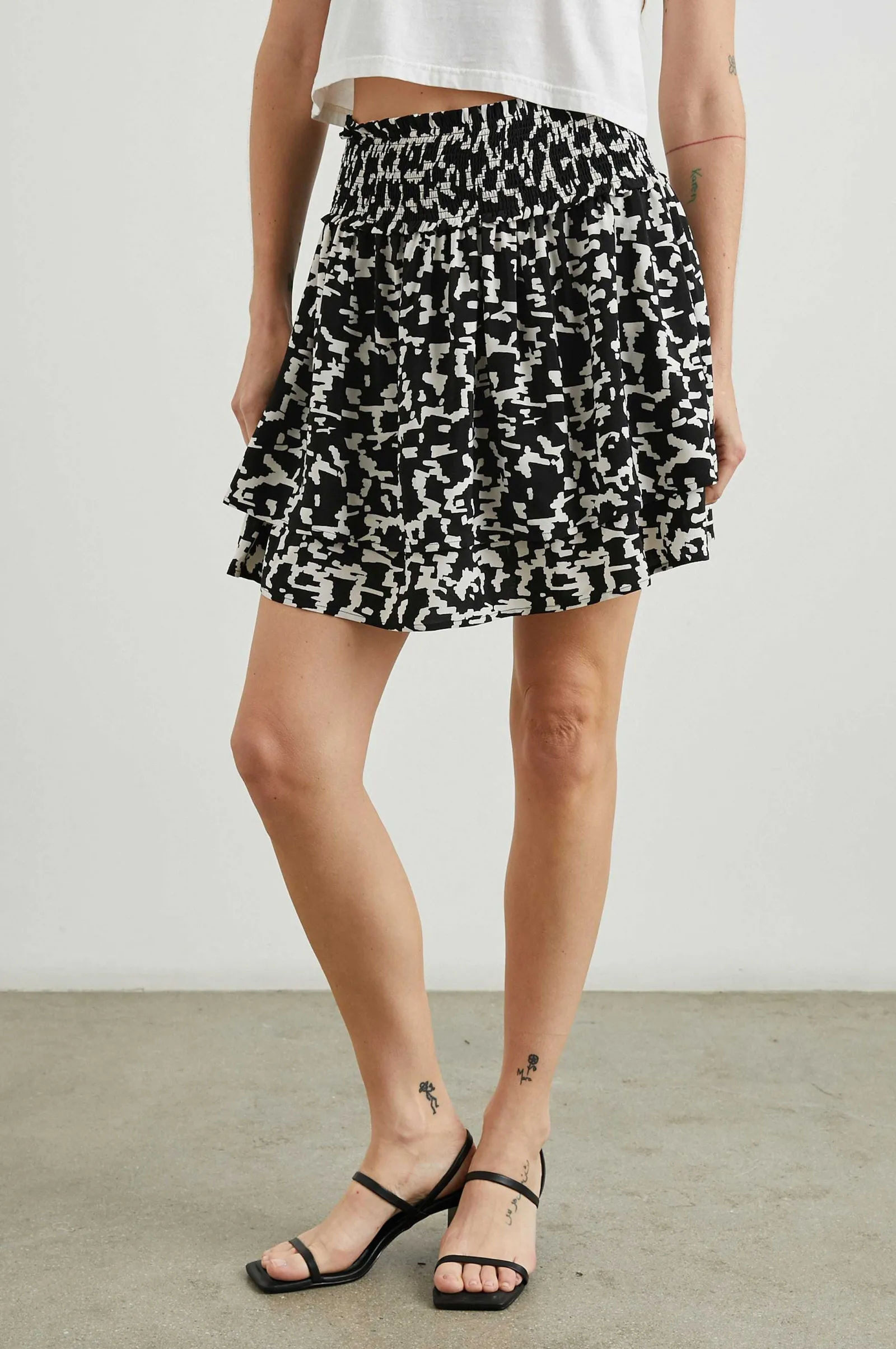 Vrouwen Rails Addison Rok - Ebben Textuur