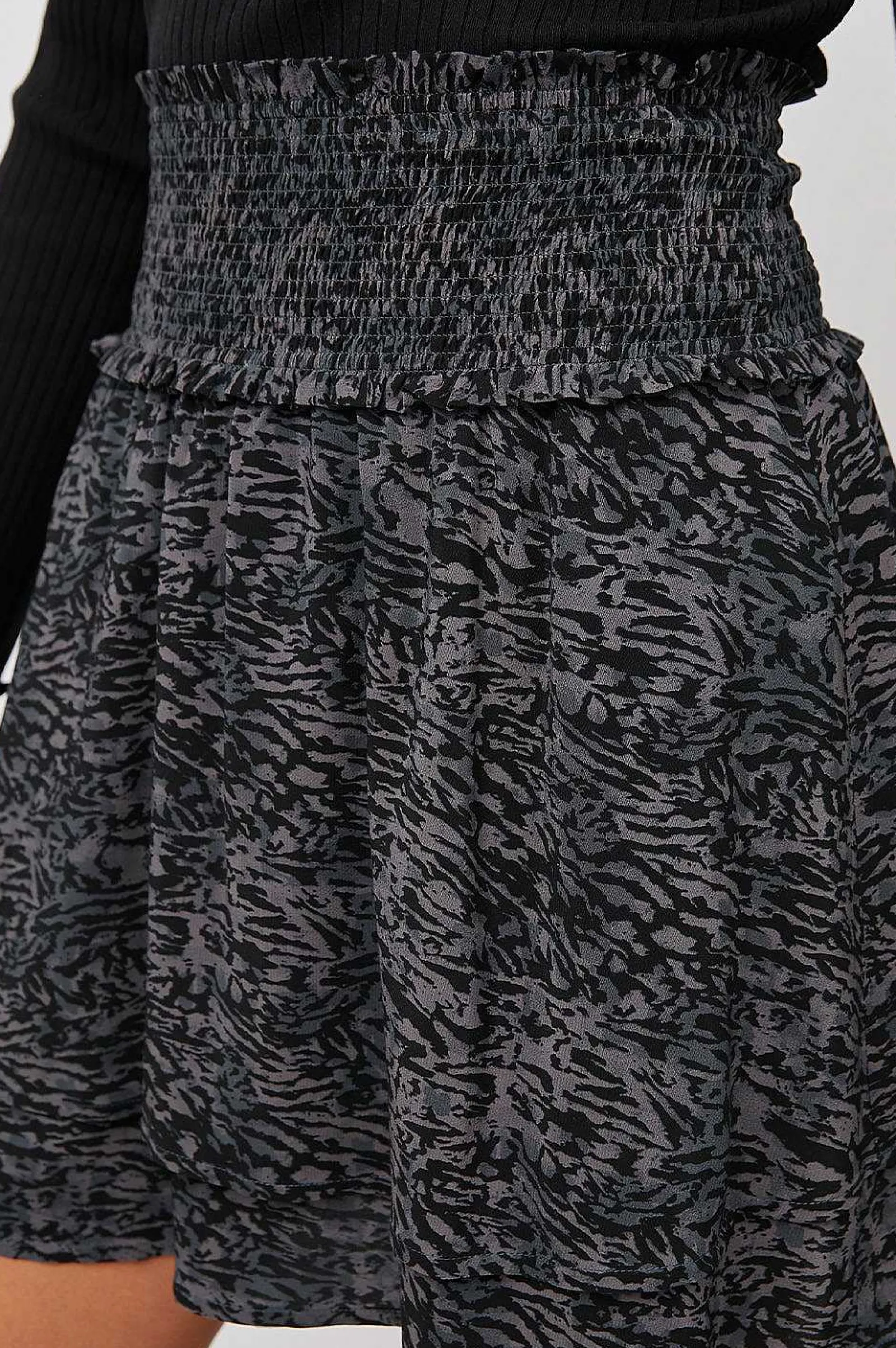 Vrouwen Rails Addison Rok - Houtskool Abstract Dier