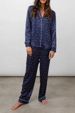 Vrouwen Rails Alba Pyjamaset - Satijn Middernacht Sterren