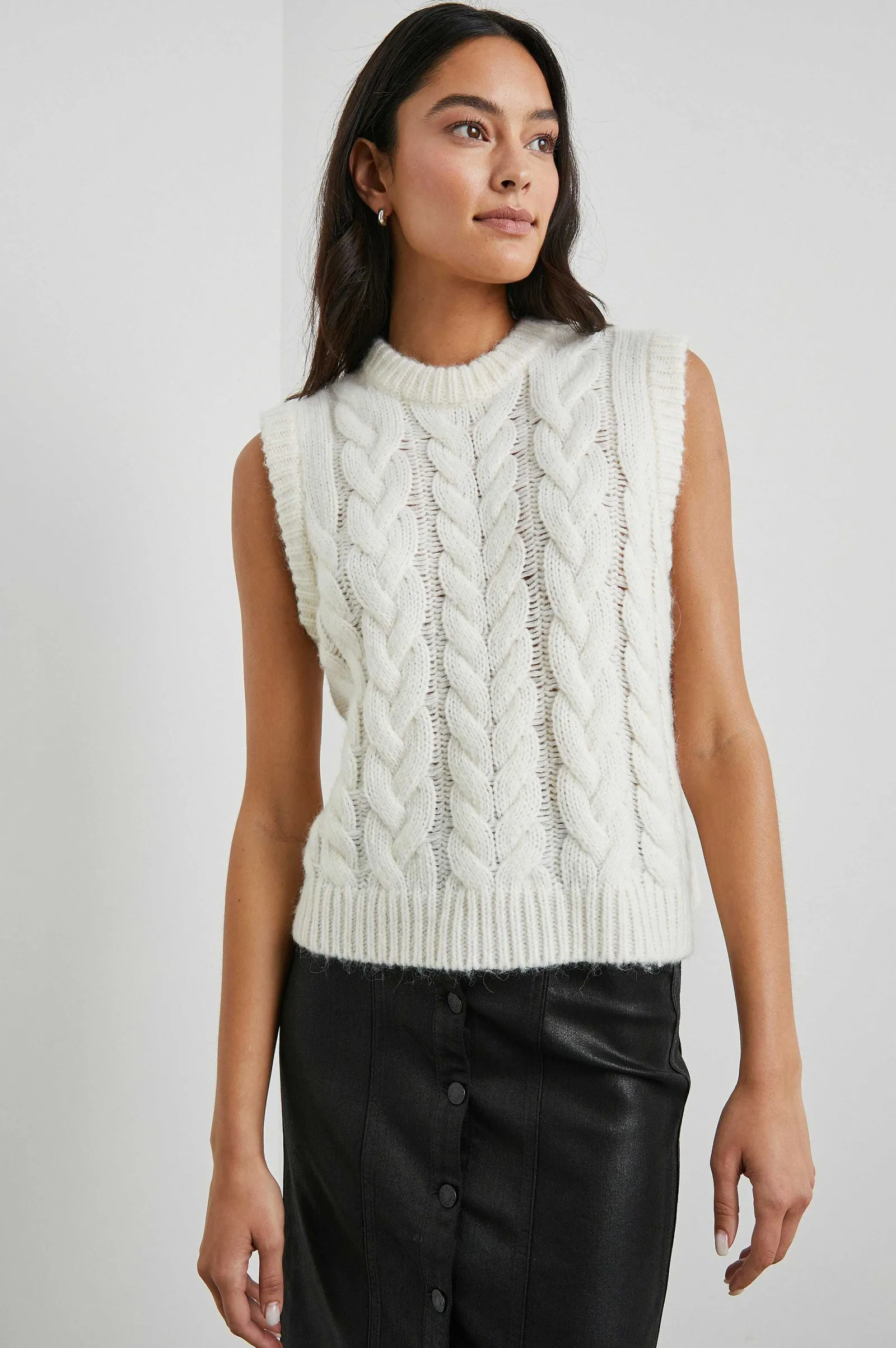 Vrouwen Rails Alexis Sweatervest - Ivoor