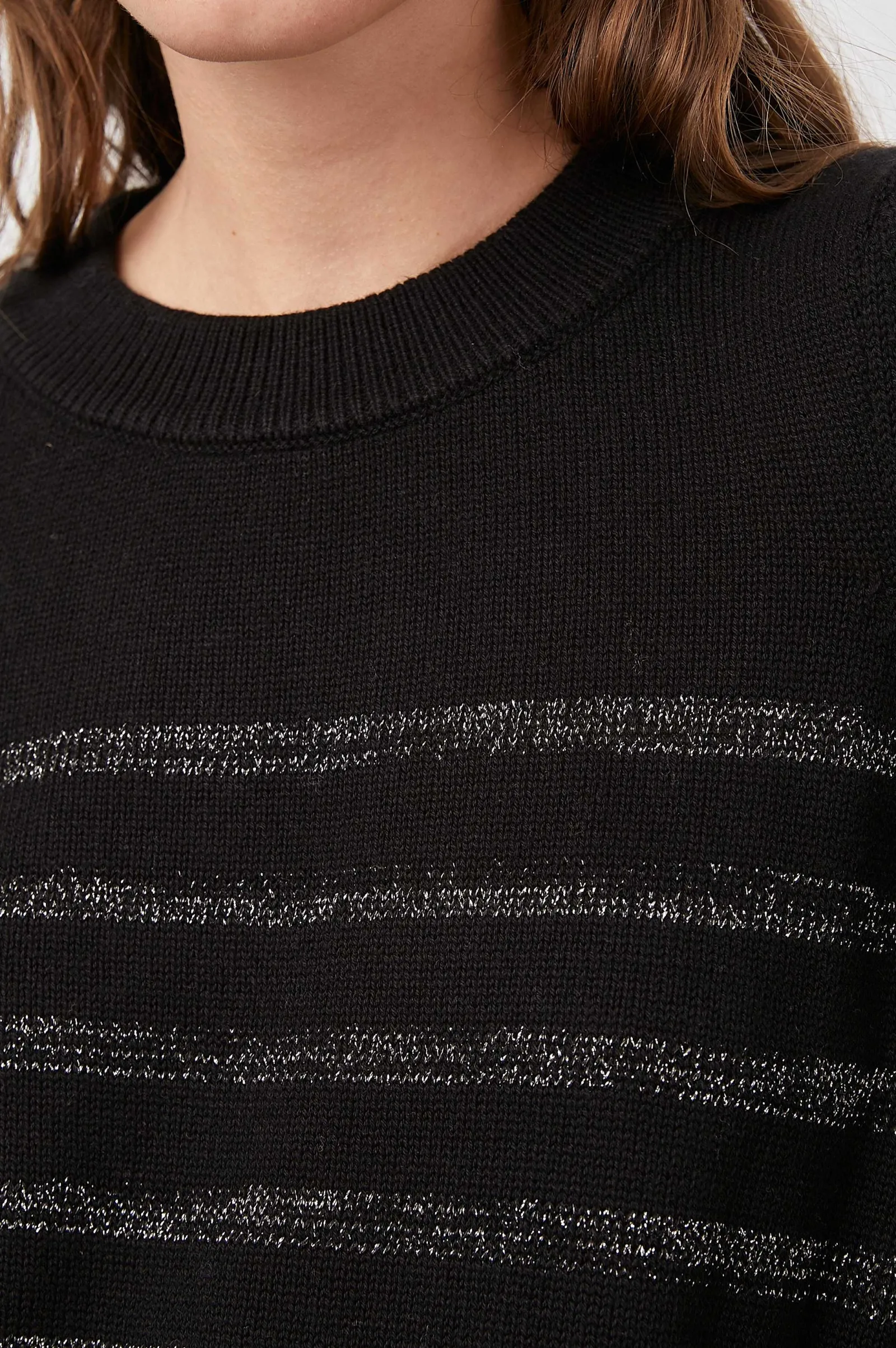 Vrouwen Rails Allegra Trui - Zwart Metallic