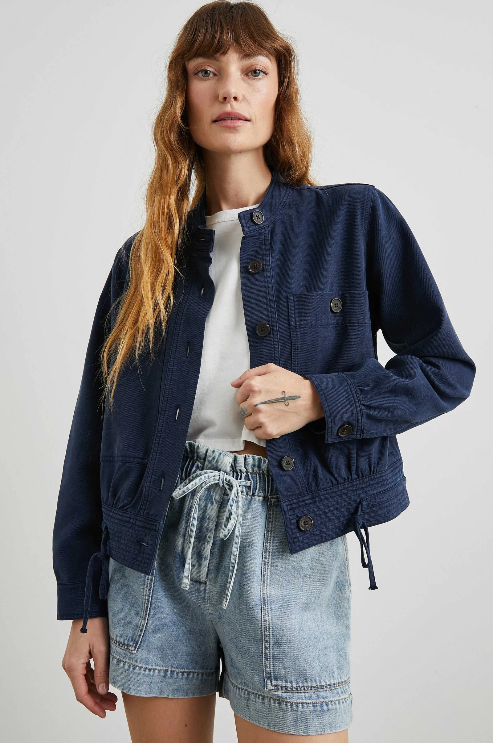 Vrouwen Rails Alma Jas - Marine