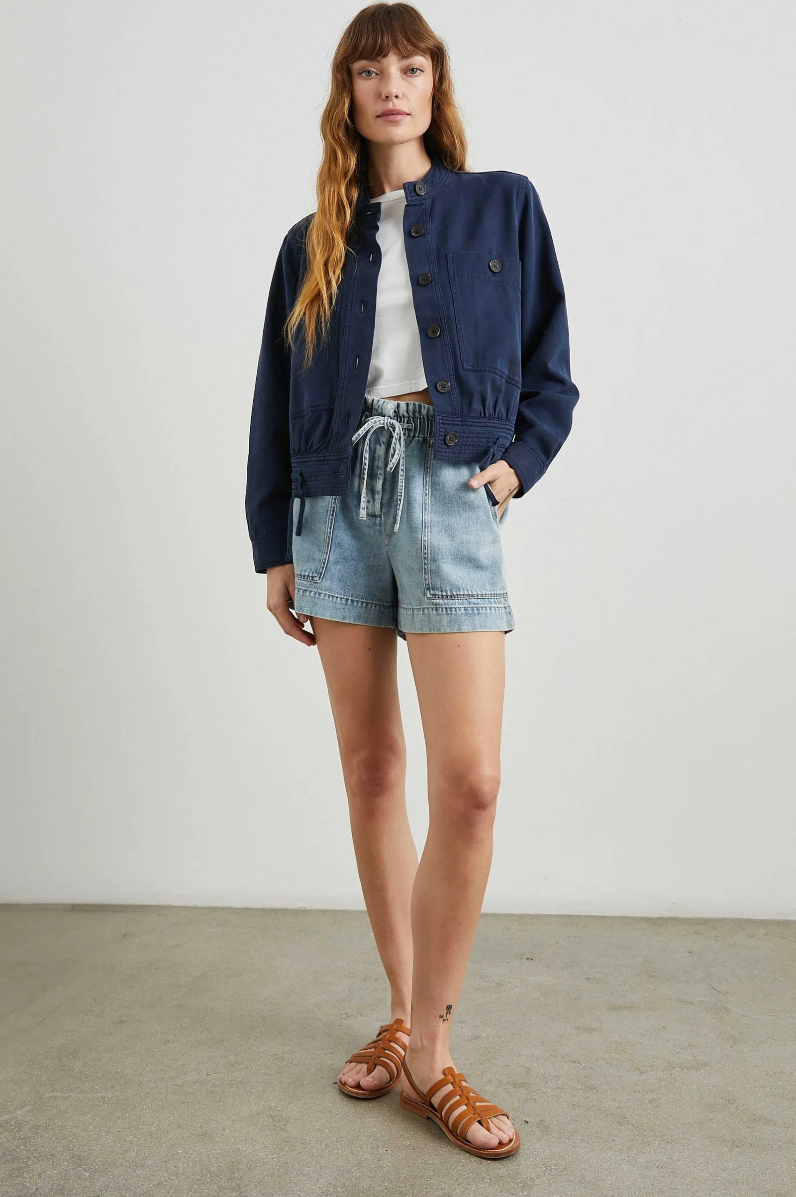 Vrouwen Rails Alma Jas - Marine