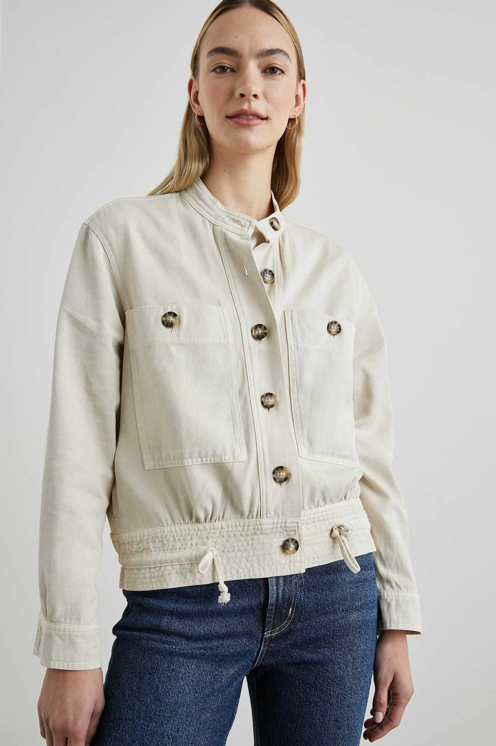 Vrouwen Rails Alma Jas - Steen