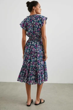 Vrouwen Rails Amellia Jurk - Houtblok Bloemen