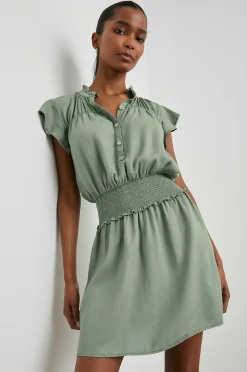Vrouwen Rails Amina Jurk - Sage Denim