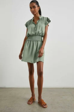 Vrouwen Rails Amina Jurk - Sage Denim