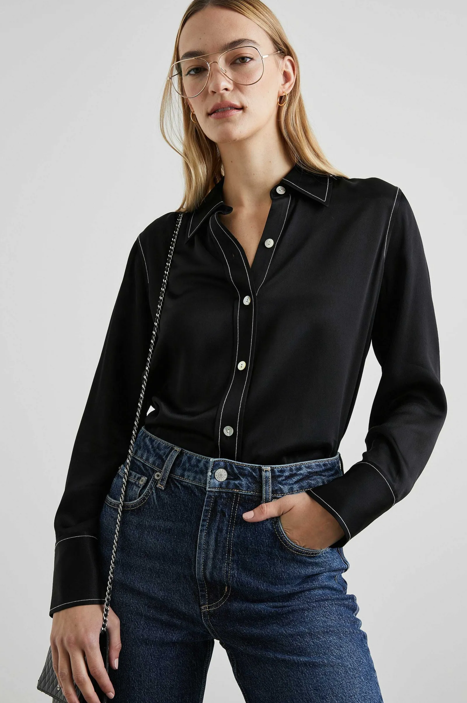 Vrouwen Rails Andrea Top - Zwart