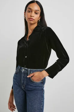 Vrouwen Rails Andrea Top - Zwart Fluweel