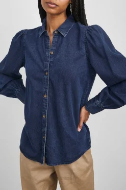 Vrouwen Rails Angelica Overhemd - Donker Vintage