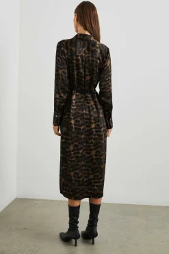 Vrouwen Rails Anina Jurk - Umber Luipaard