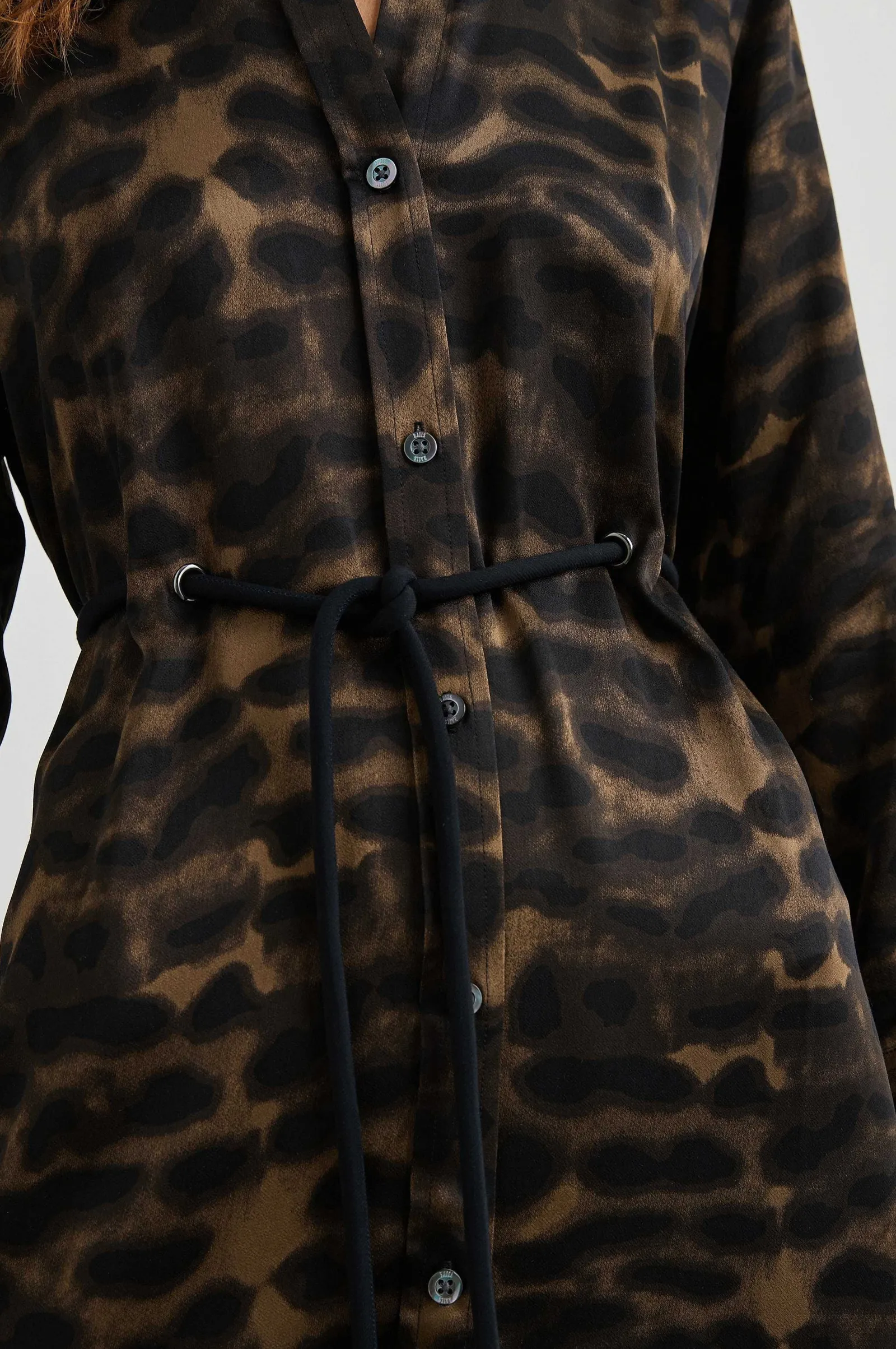 Vrouwen Rails Anina Jurk - Umber Luipaard