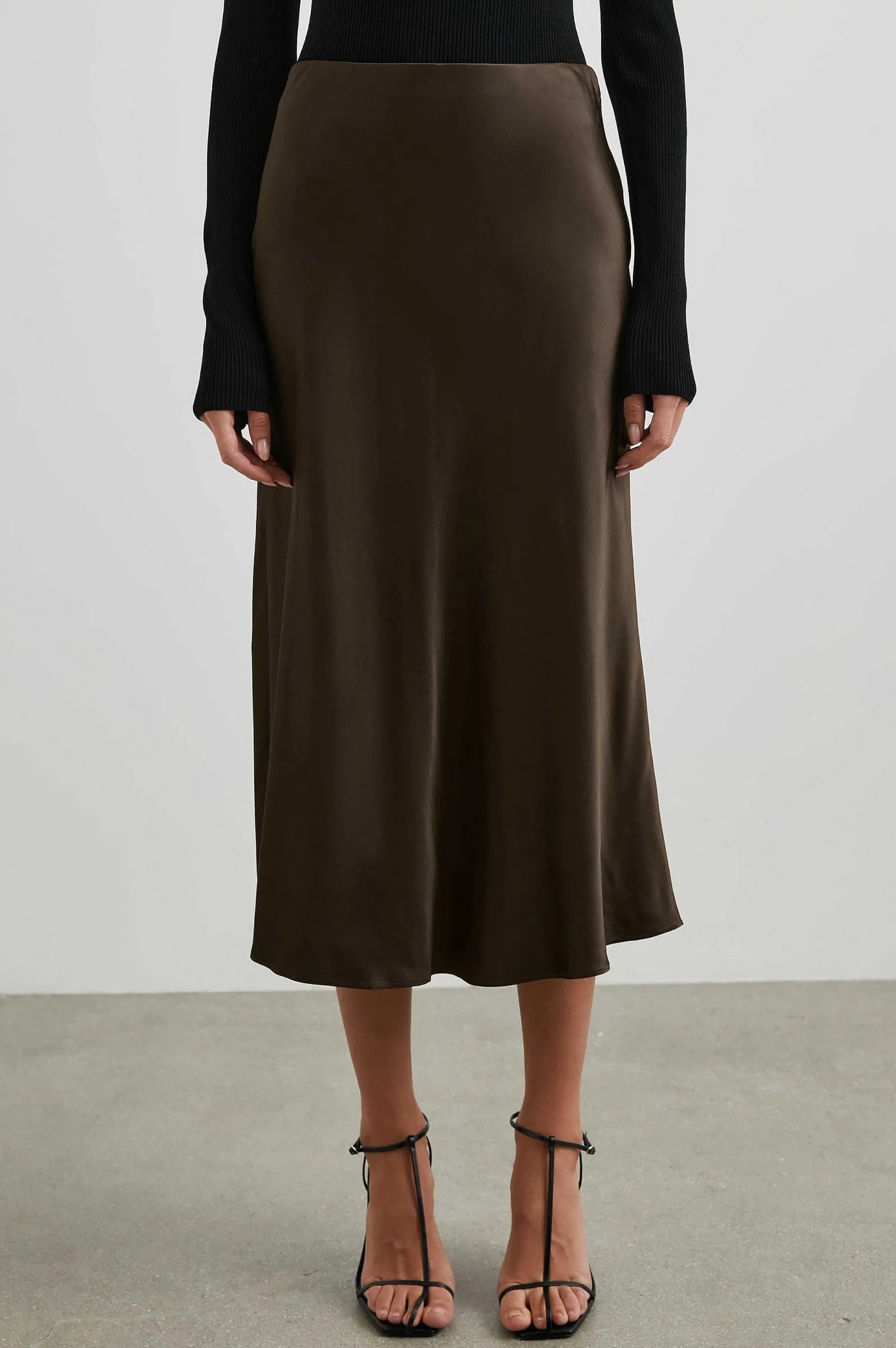 Vrouwen Rails Anya Rok - Donker Mos