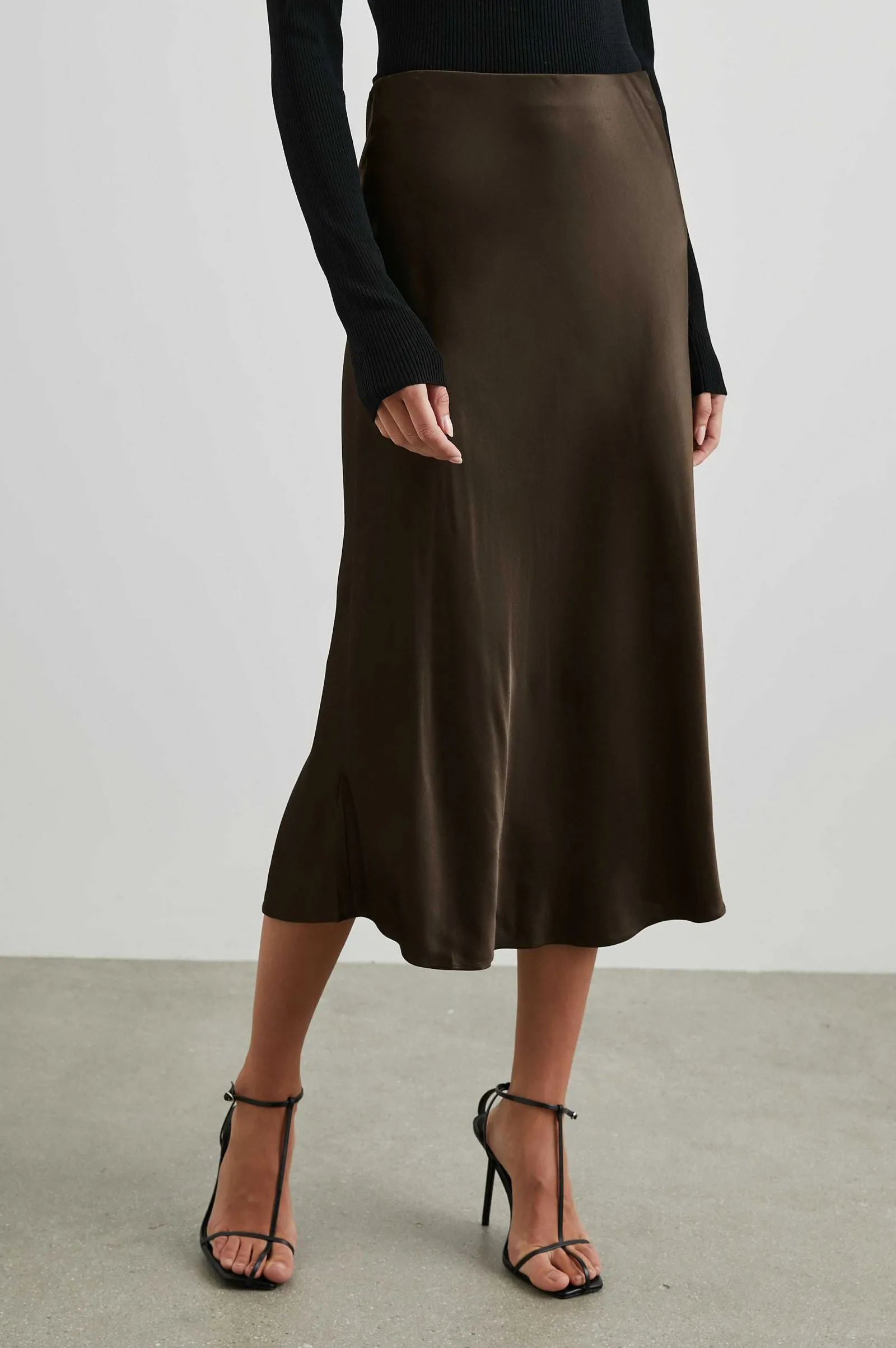 Vrouwen Rails Anya Rok - Donker Mos
