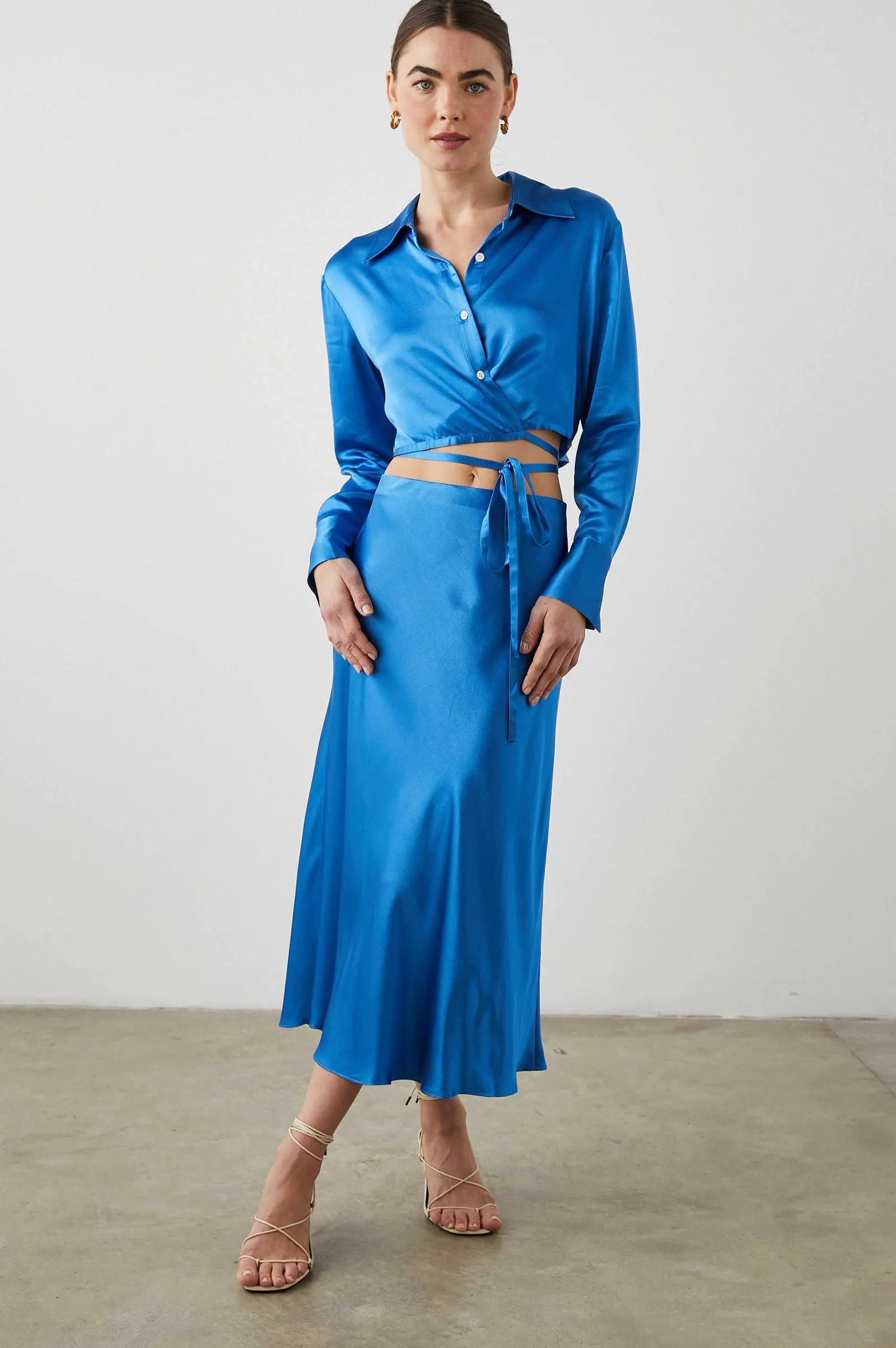 Vrouwen Rails Anya Rok - Kobalt