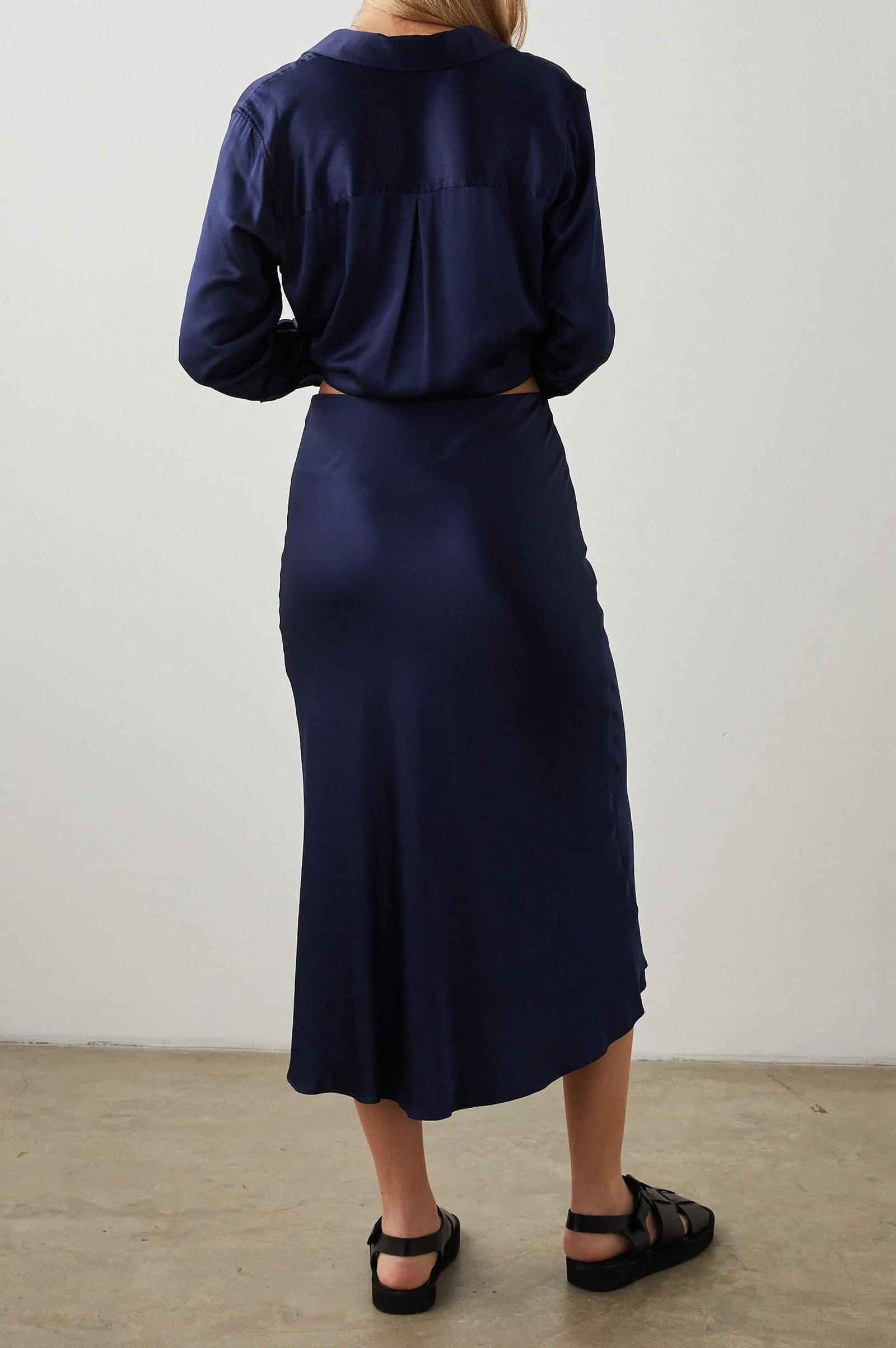 Vrouwen Rails Anya Rok - Marine