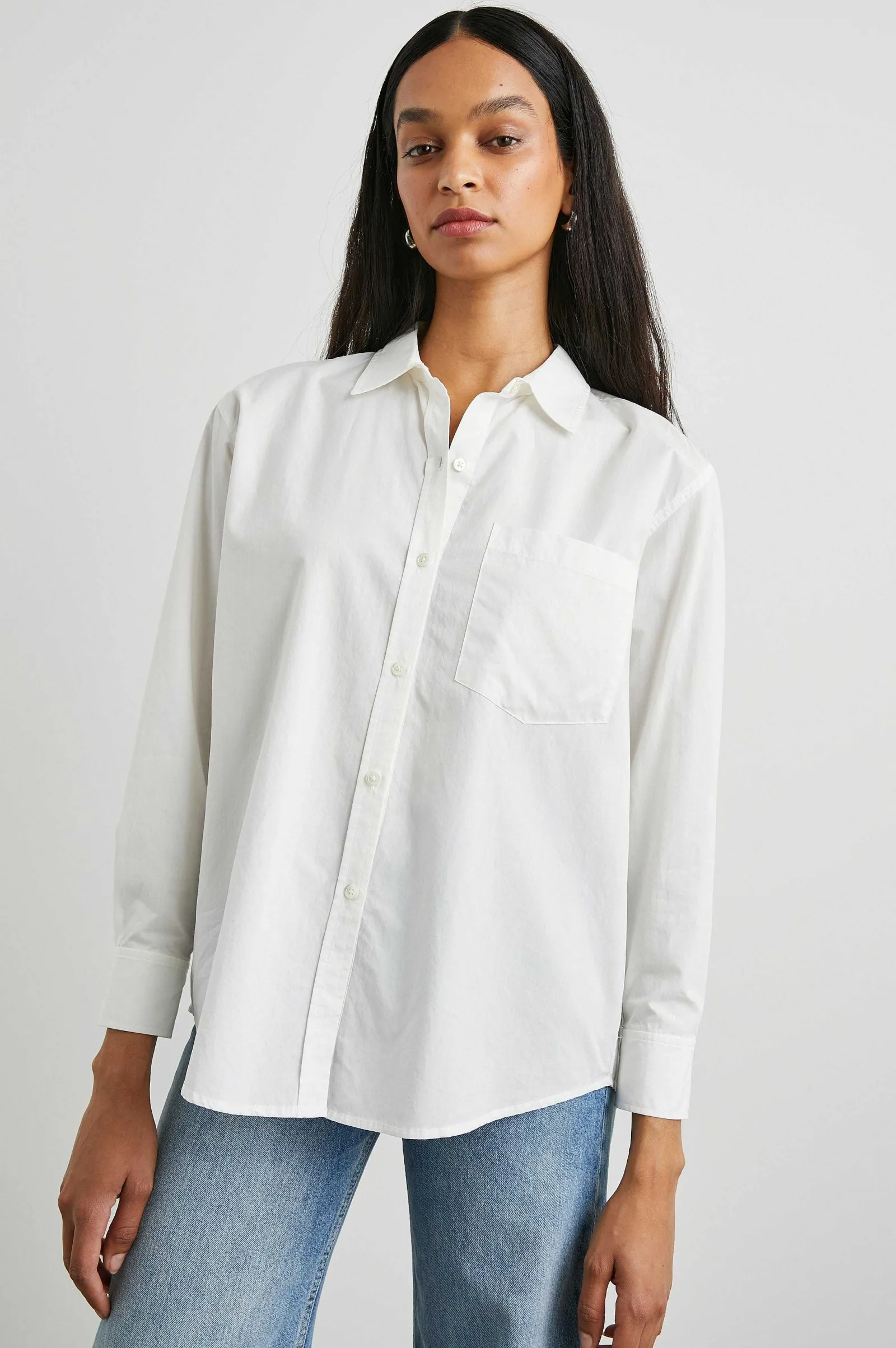 Vrouwen Rails Arlo Overhemd - Wit