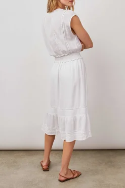 Vrouwen Rails Ashlyn Jurk - Wit Kant Detail