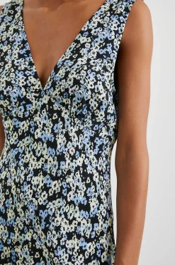 Vrouwen Rails Audrina Jurk - Middernacht Weide Bloemen