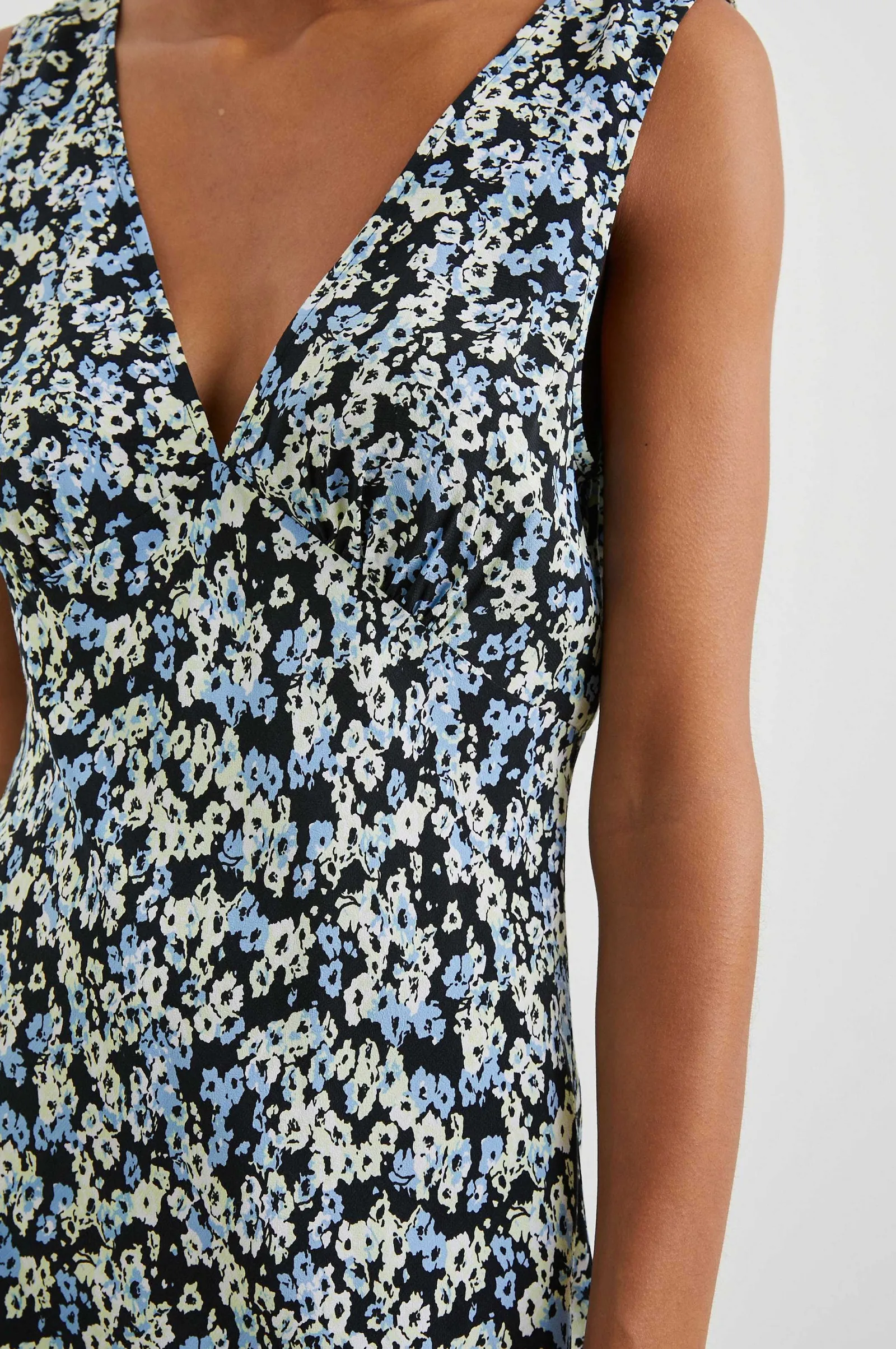 Vrouwen Rails Audrina Jurk - Middernacht Weide Bloemen