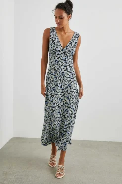Vrouwen Rails Audrina Jurk - Middernacht Weide Bloemen