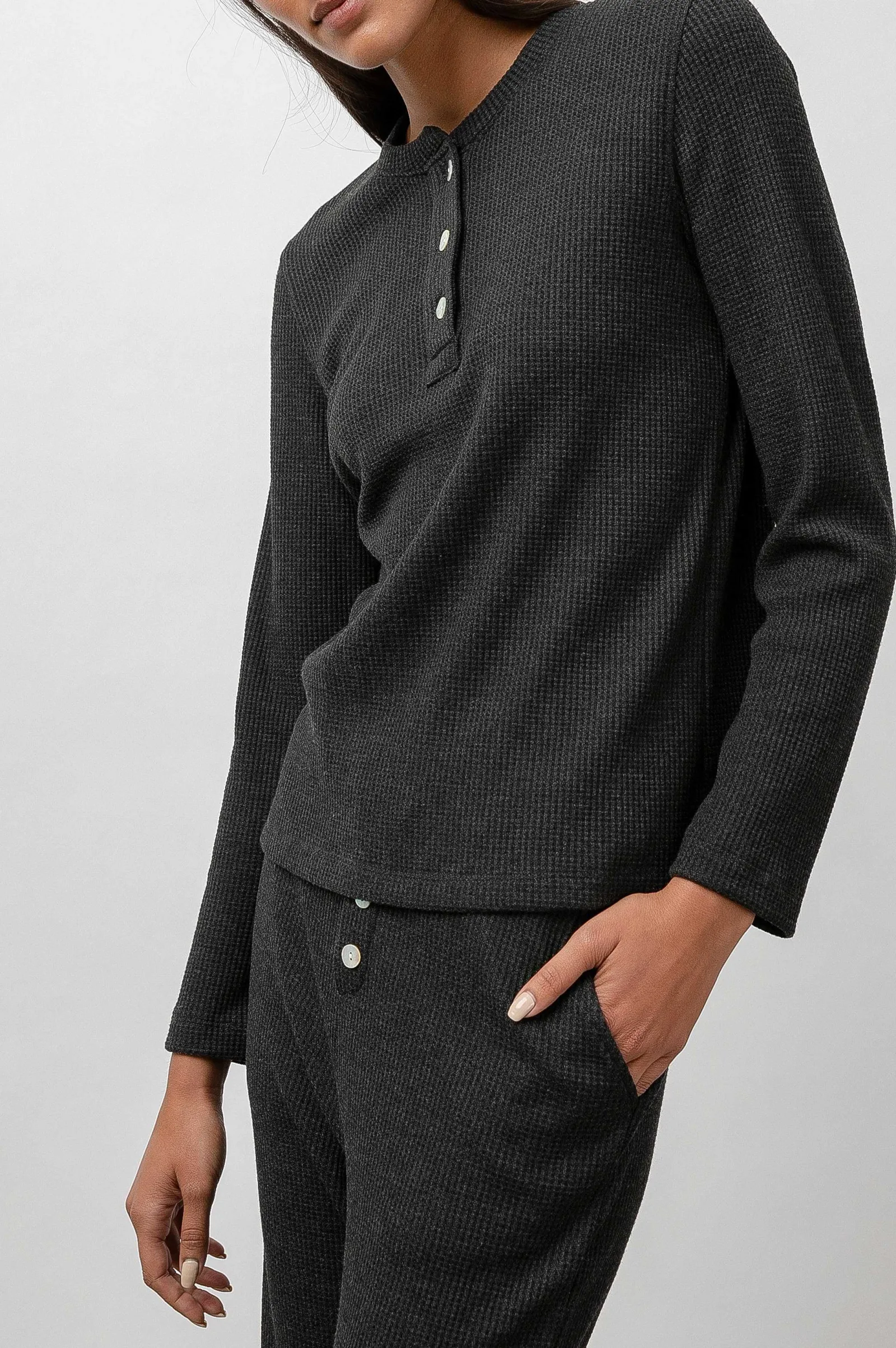 Vrouwen Rails Avery Top - Houtskool
