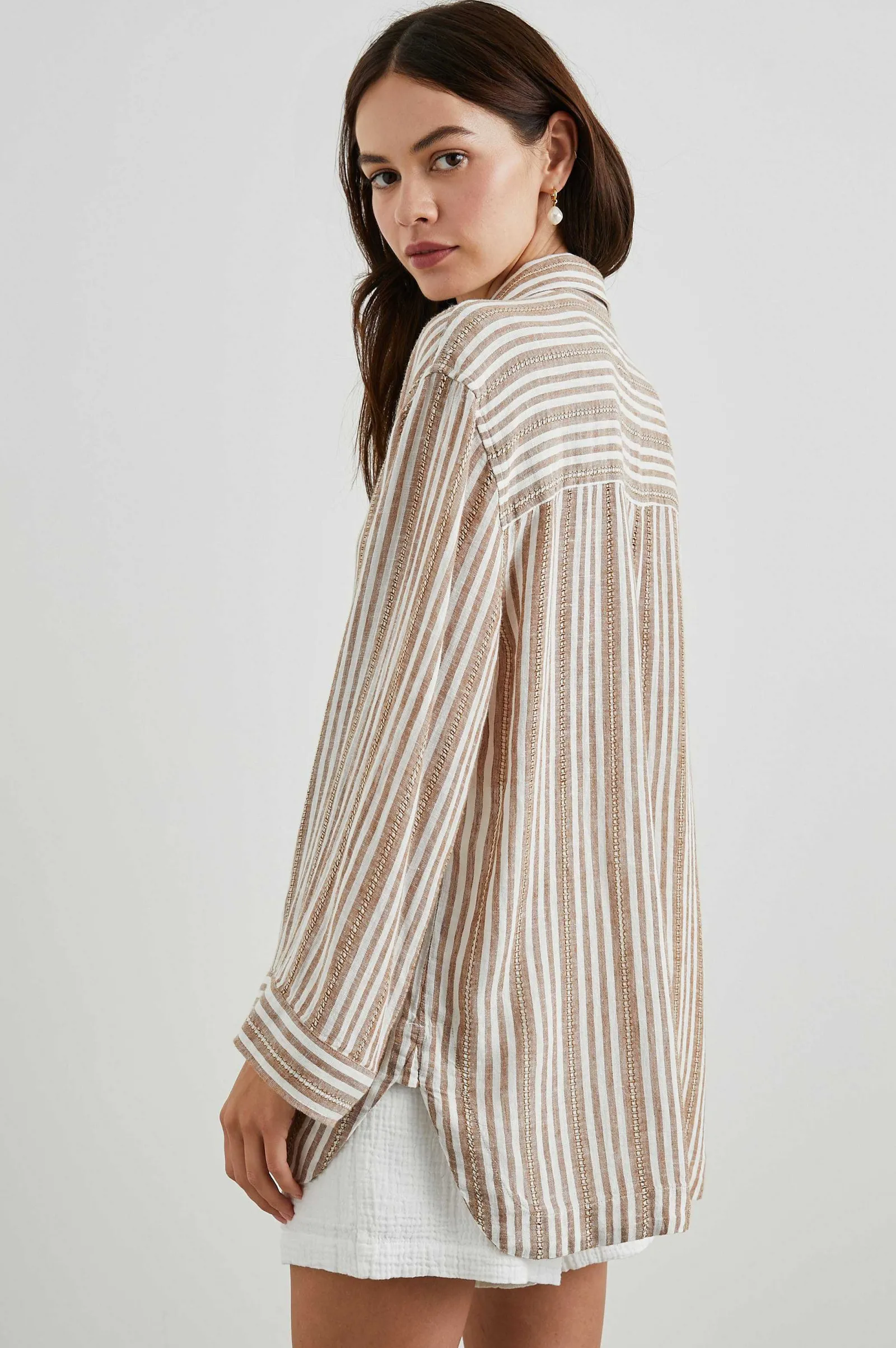 Vrouwen Rails Banks Top - Palo Santo Stripe