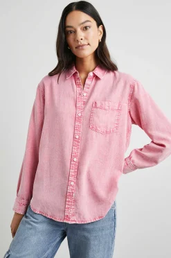 Vrouwen Rails Barrett Overhemd - Levendig Roze