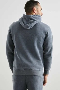 Heren Rails Basje Hoodie - Zongebleekte Marine