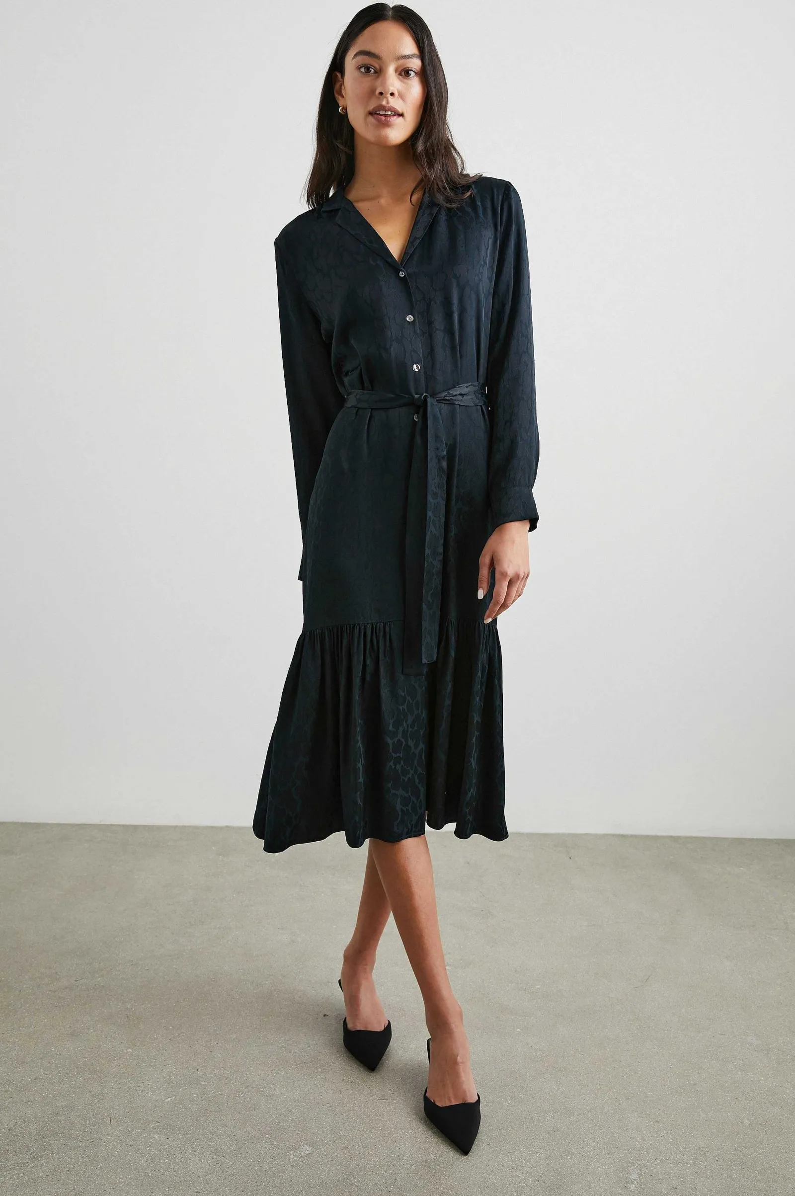 Vrouwen Rails Beatrice Jurk - Onyx Luipaard