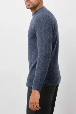 Heren Rails Beckson Trui - Heather Blauw