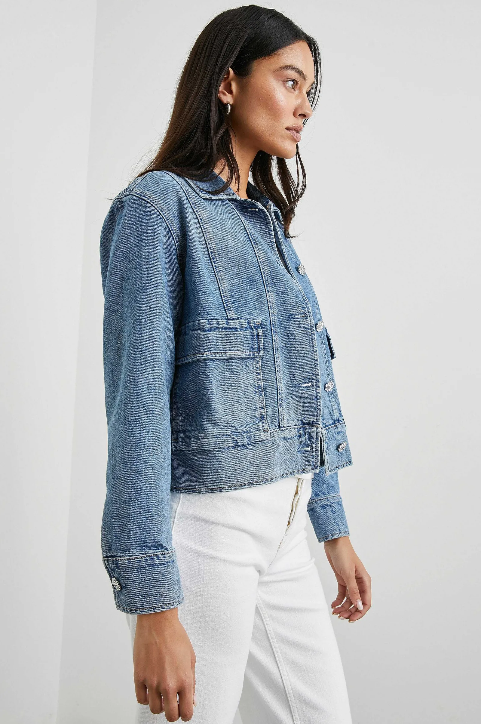Vrouwen Rails Bianca Jas - Origineel Blauw