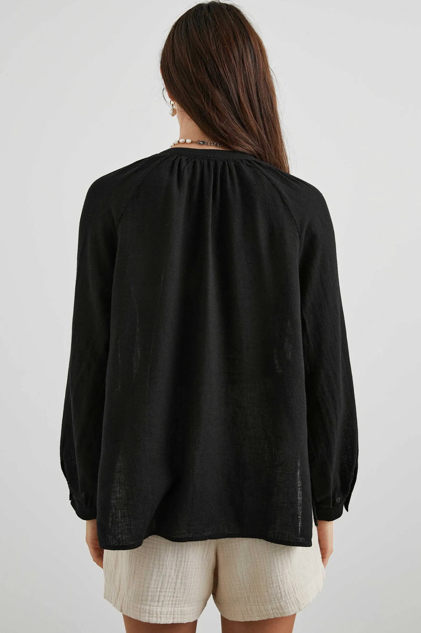 Vrouwen Rails Brielle Top - Zwart