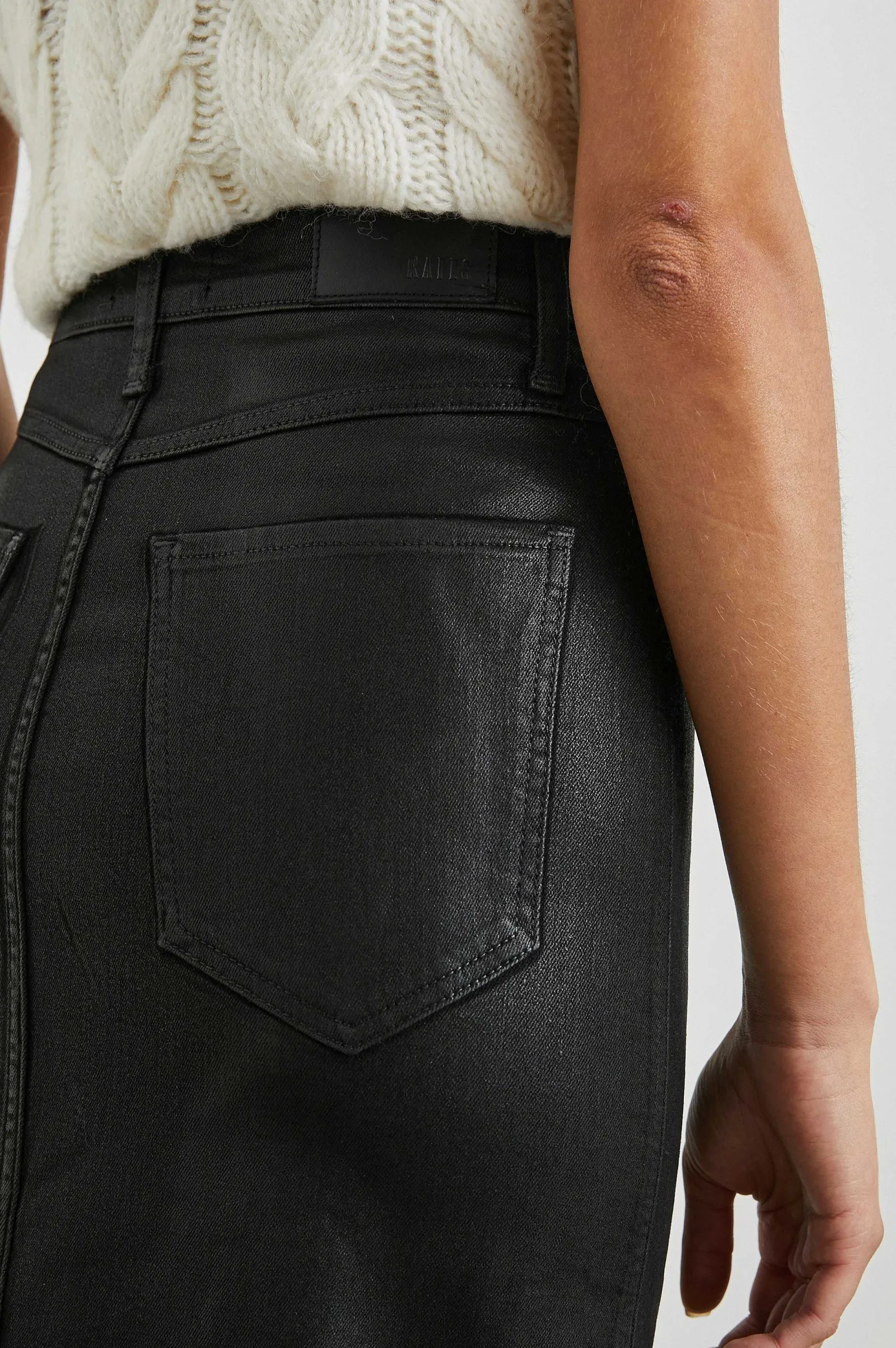 Vrouwen Rails Broadway Rok - Gecoate Noir