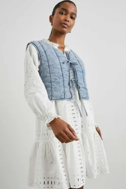 Vrouwen Rails Bronte Top - Medium Bewolken Was