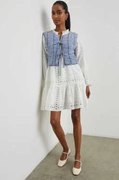 Vrouwen Rails Bronte Top - Medium Bewolken Was