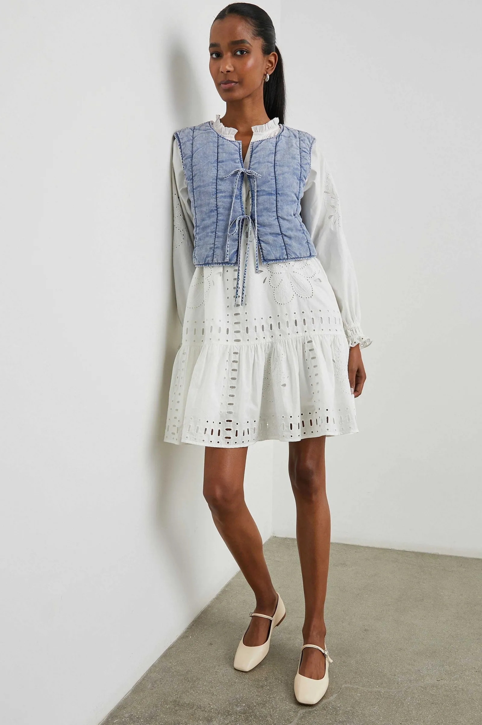 Vrouwen Rails Bronte Top - Medium Bewolken Was