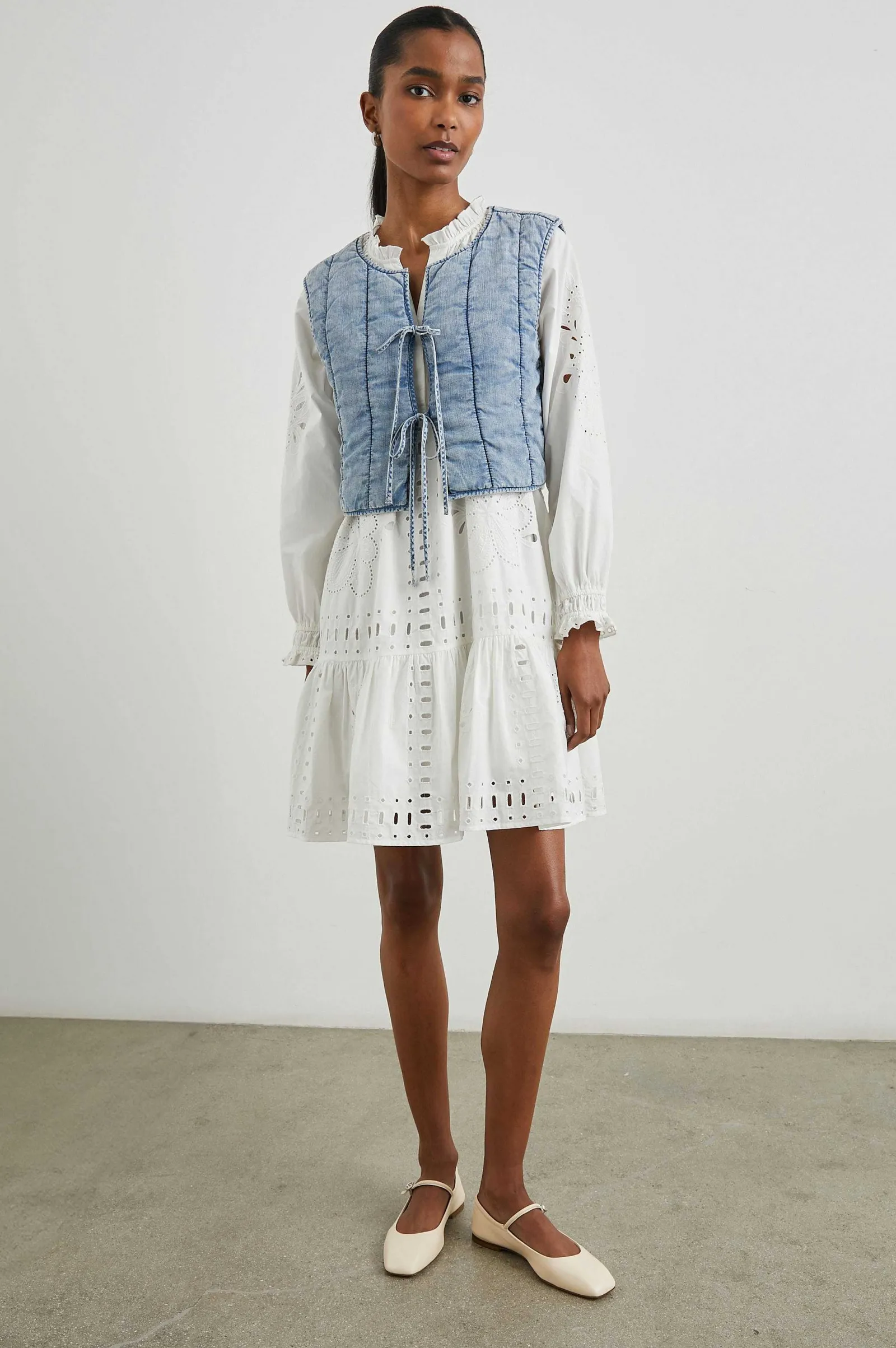 Vrouwen Rails Bronte Top - Medium Bewolken Was