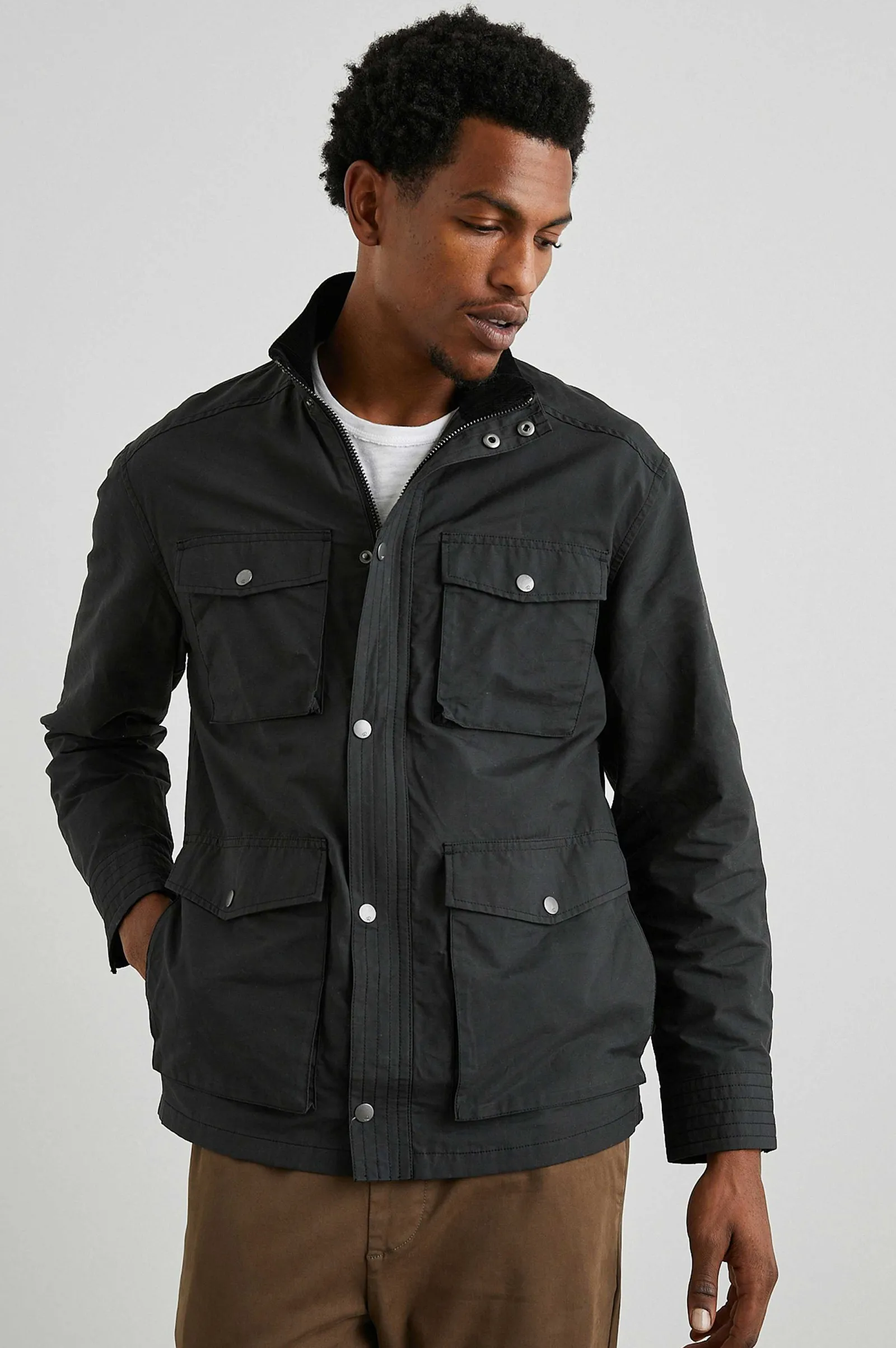 Heren Rails Cardiff Jas - Zwart