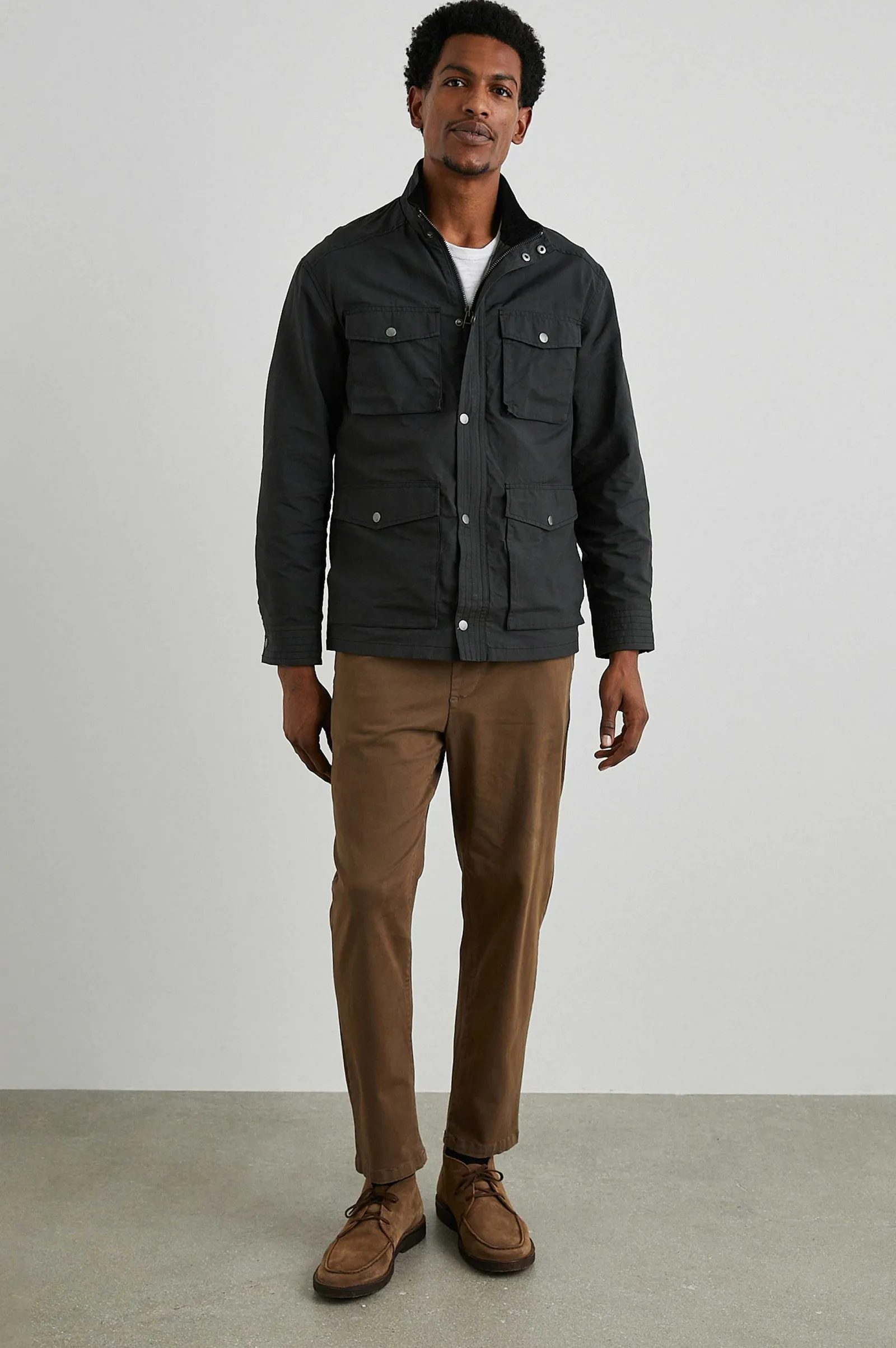 Heren Rails Cardiff Jas - Zwart