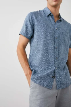 Heren Rails Carson Shirt - Eventide Diepzee