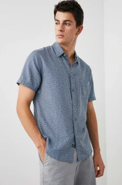 Heren Rails Carson Shirt - Eventide Diepzee