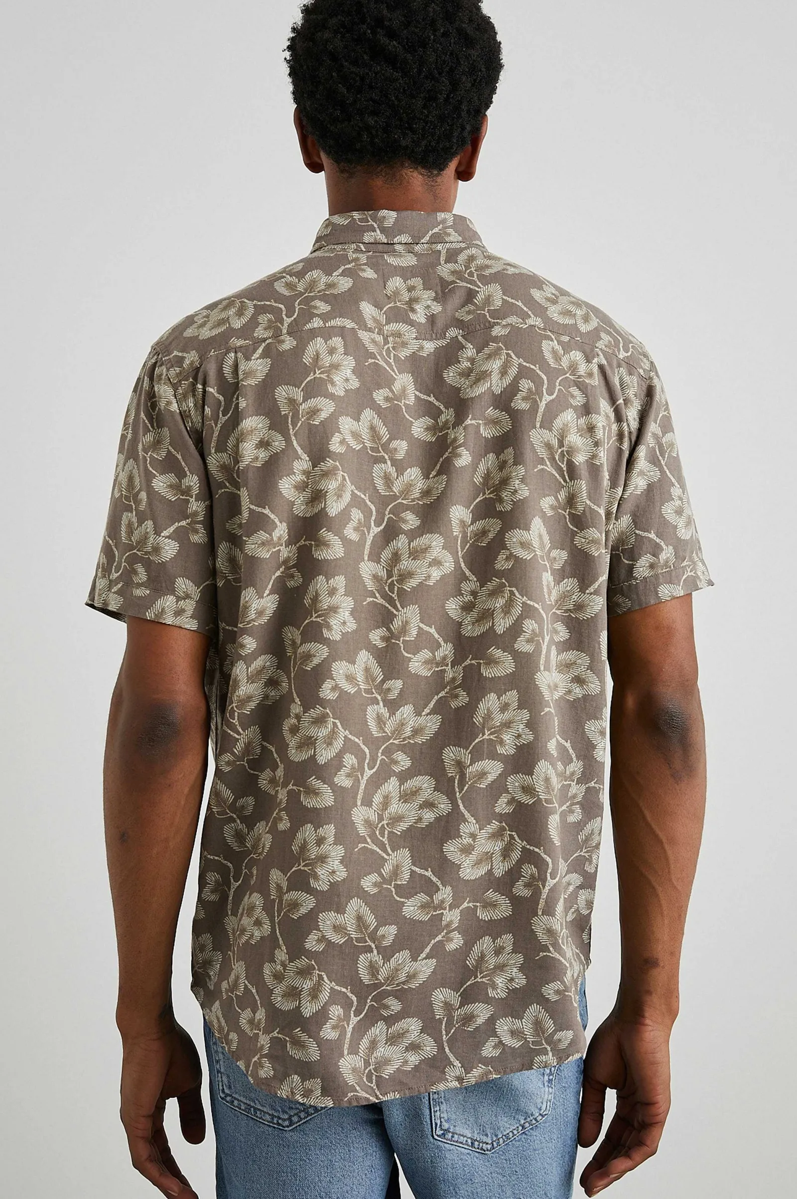 Heren Rails Carson Shirt - Japanse Esdoorn Vervaagd Zadel
