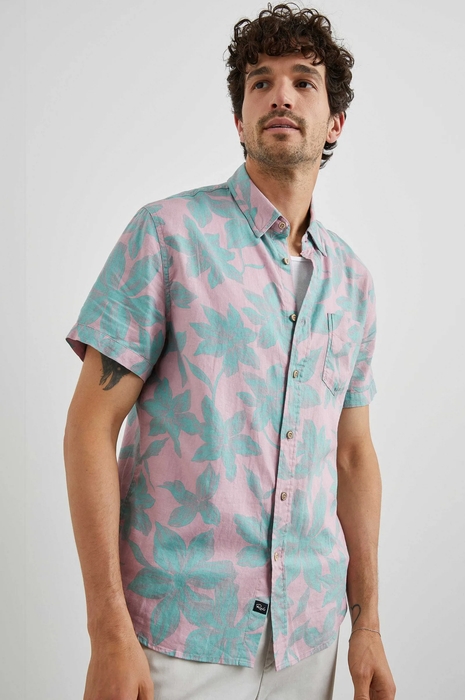 Heren Rails Carson Shirt - Tuinzand Miami