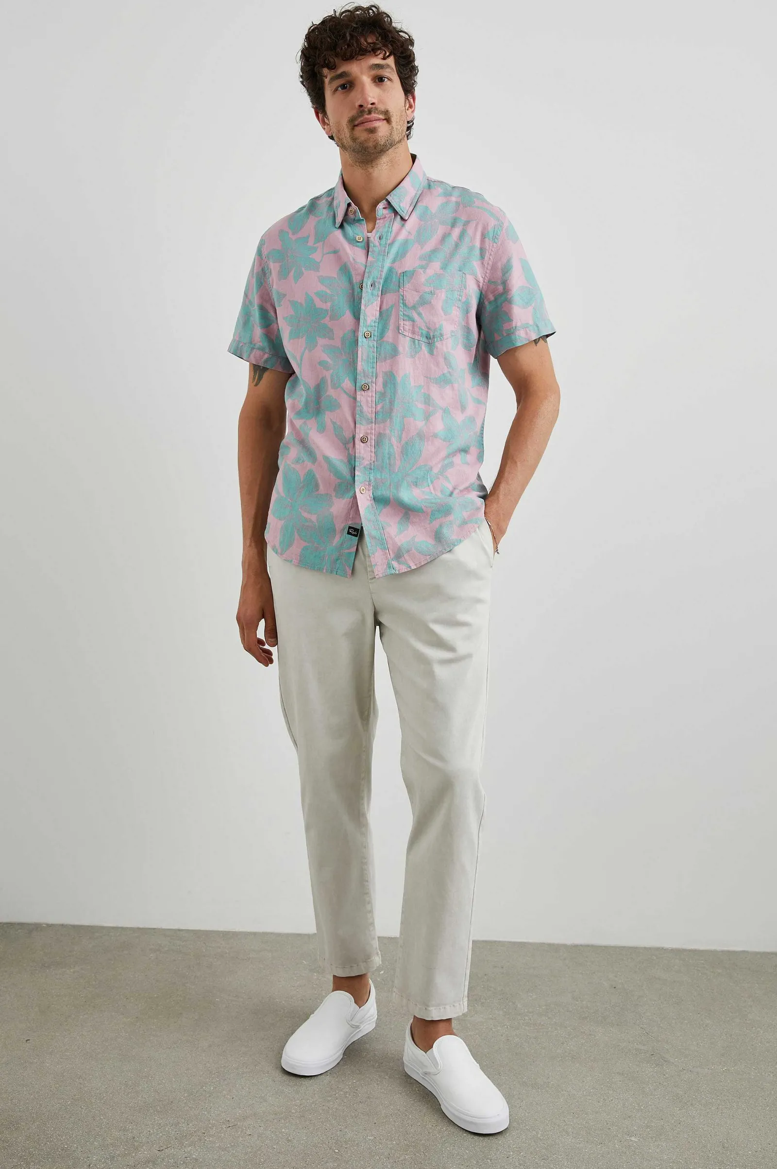 Heren Rails Carson Shirt - Tuinzand Miami