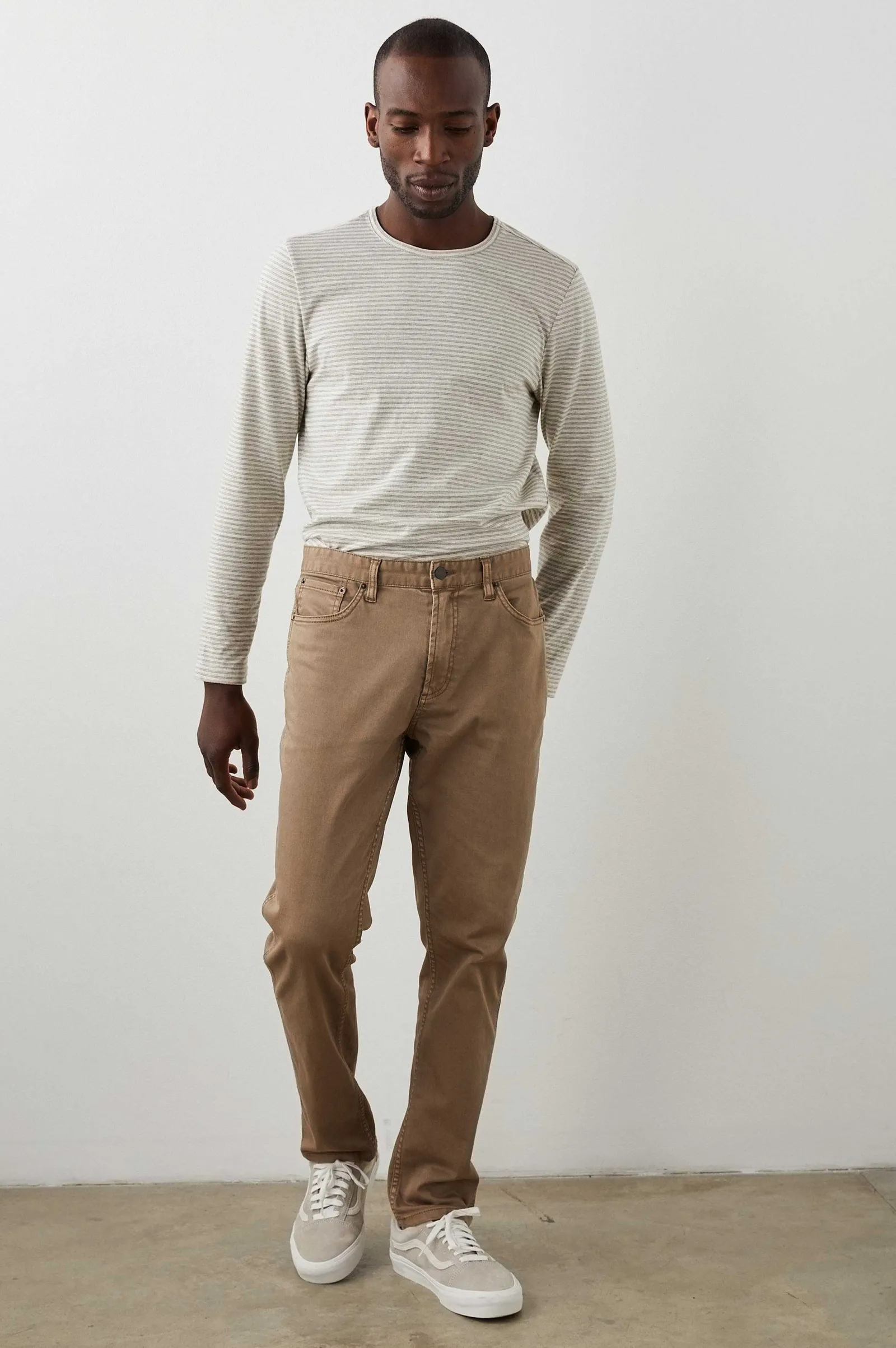 Heren Rails Carver Pant - Cacao