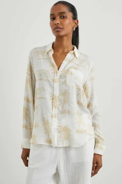 Vrouwen Rails Charli Shirt - Wilde Bengalen