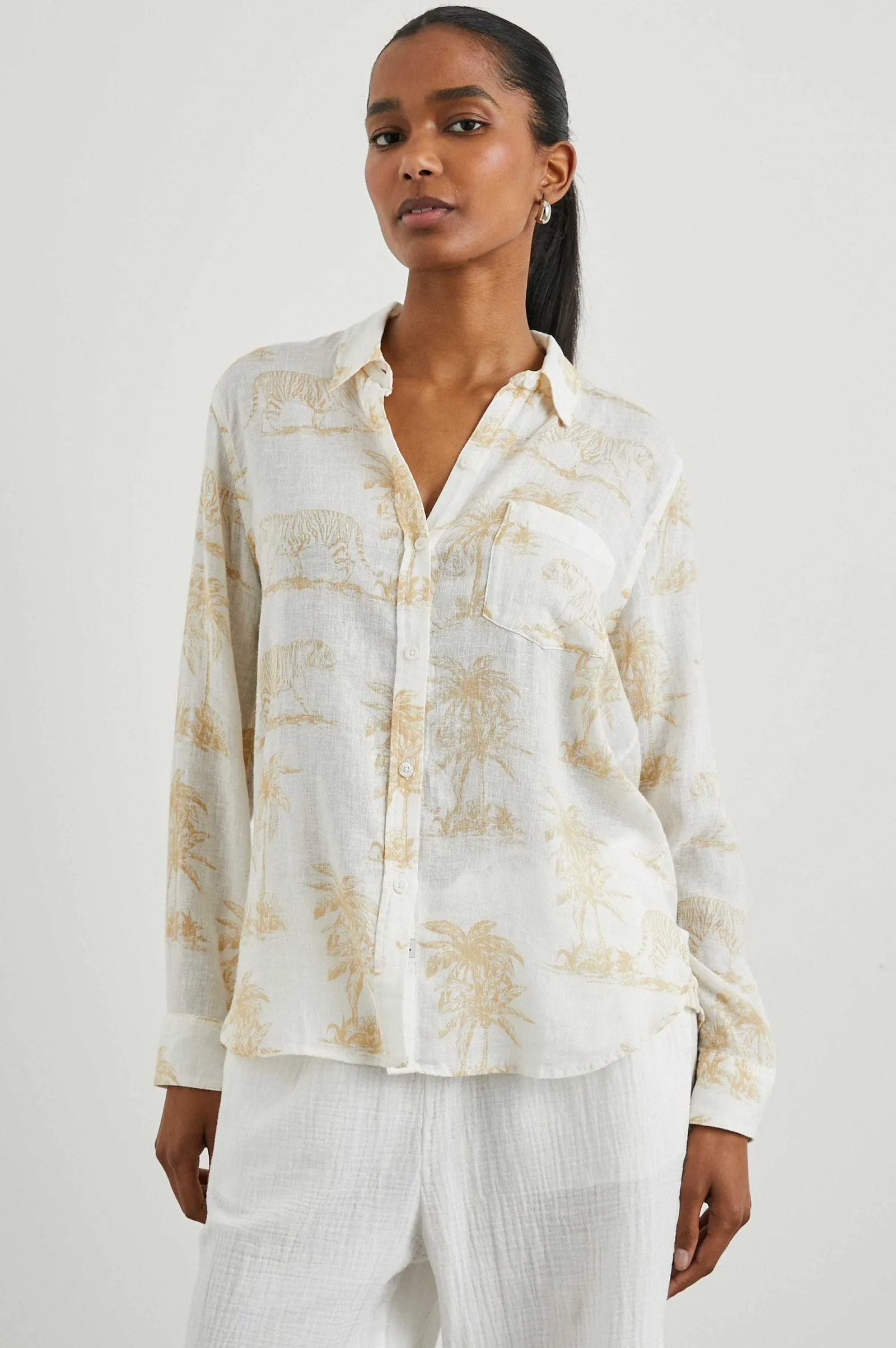 Vrouwen Rails Charli Shirt - Wilde Bengalen