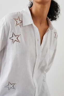 Vrouwen Rails Charli Shirt - Witte Oogjesterren