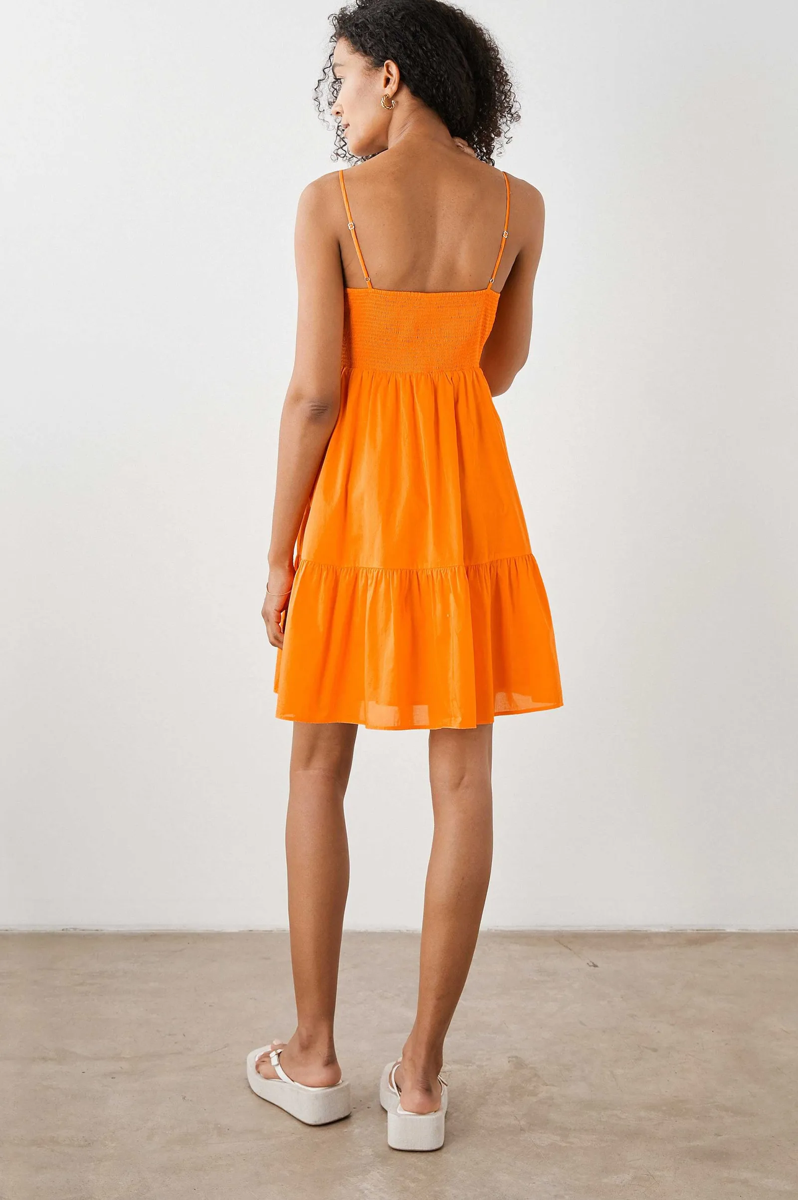 Vrouwen Rails Chrissy Jurk - Mandarijn